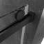 Porte de douche coulissante simple sans cadre de 69 à 72 po x H 76 po avec système de fermeture en douceur, brossé-61904372
