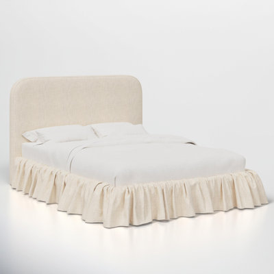 Maggie Ruffle Platform Bed