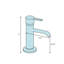 AXOR Citterio Single Hole Standard Bathroom Faucet-12087483