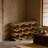4-Tier Wooden Wine Rack For Countertop Holds 14 Bottles, Freestanding Wine Storage Organizer For Cabinet, Bar, Pantry And Home Decor