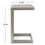  Caggiano Metal End Table,Patio Table,Outdoor Coffee table -109425864