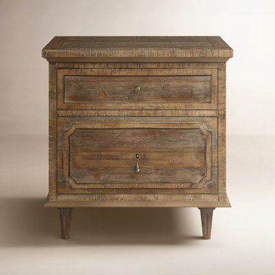 Table de chevet 2 tiroirs Rahul