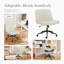 Fauteuil de bureau à accoudoirs croisés de 26 po Avicia-2124729320