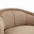 Amanda Curved Boucle Accent Chair-203048072