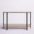 50.25'' Glass Top Console Table