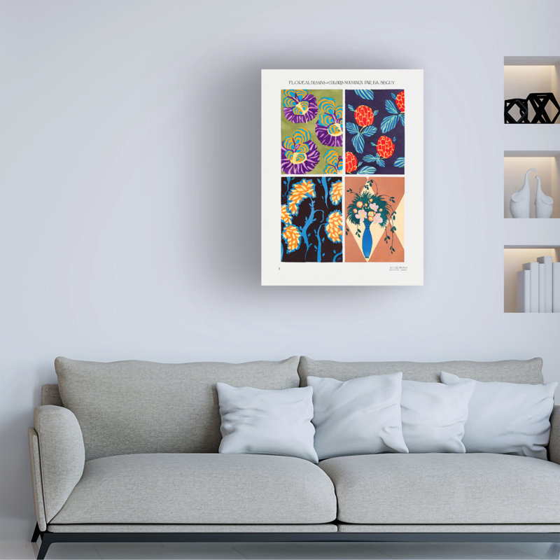 Motifs 7 par Pictufy, H 32 po x l 24 po x P 2 po