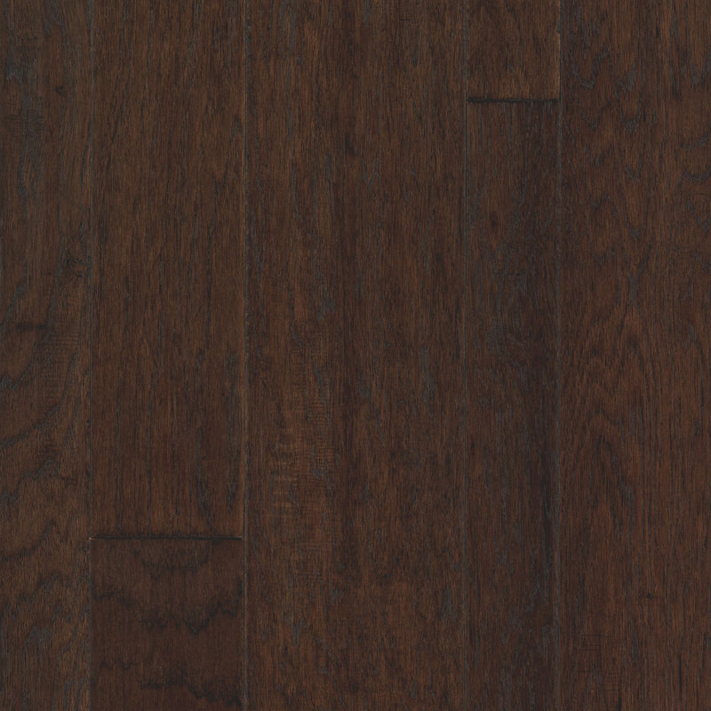 Planchers de bois franc d'ingénierie Wesick Heights Hickory de 3/8 po d'épaisseur x de largeur aléatoire x de longueur variable