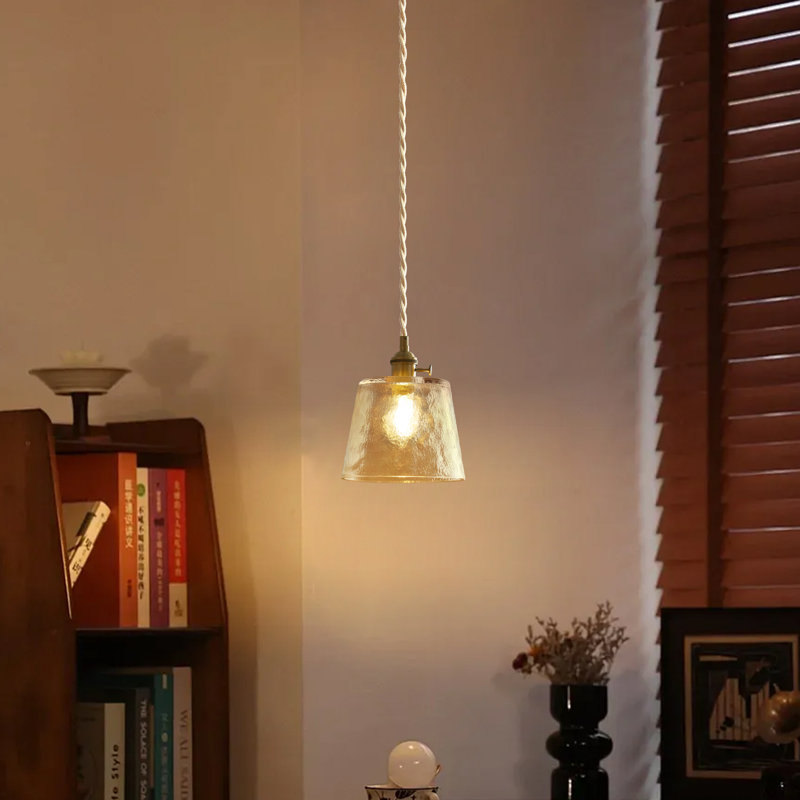 Îlot de cuisine 1 lumière en laiton
