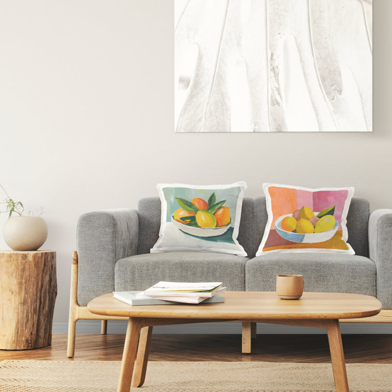 Coussin Frosted, Orange