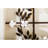 Metal Faux Wreath On Window Frame