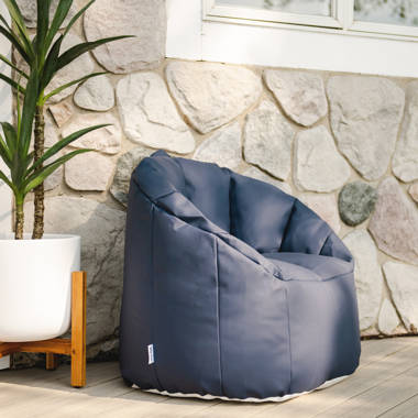 Comfort Research Big Joe Large Teardrop Foam Filled Bean Bag Chair with Soft  Removeable Cover & Reviews - Wayfair Canada