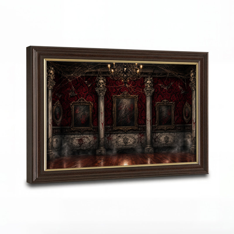 Haunted Gothic Room, 16"H x 24"W