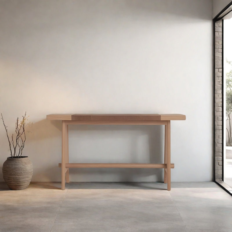 Console campagne rétro, H 31,5 po x l 47,24 po x P 15,75 po