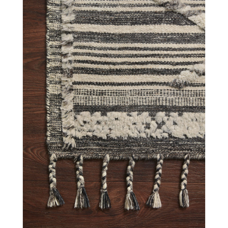 Corrado Wool Geometric Indoor Rug, Rectangle 5'6" x 8'6"