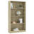 Book Cabinet Bookshelf TV Stand Freestanding Shelf Engineered Wood-589519950-589519943
