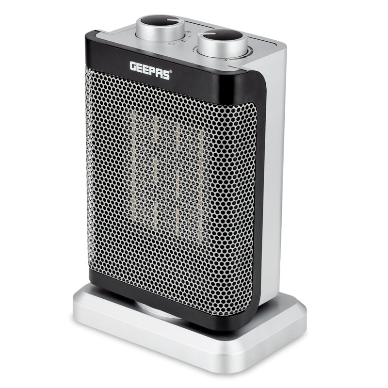 Geepas Ceramic Heater, Portable Electric Space Heater – Mini Ptc Fan Heater