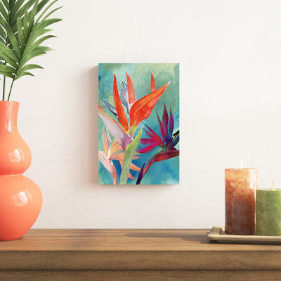 " Vivid Birds Of Paradise I " by Jennifer Paxton Parker
