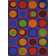 Tapis touffeté à motif géométrique