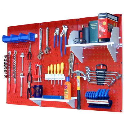 Pegboard Standard Tool Storage 32" H x 48" W Kit