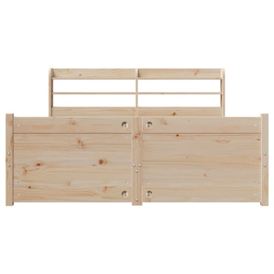 Bed Frame With Headboard Without Mattress