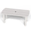 Ensemble de salle à manger rectangulaire 4 pièces pour 4 personnes avec trou pour parasol 4 personnes-1351019253