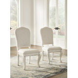 Chaise d'appoint en lin Anaias