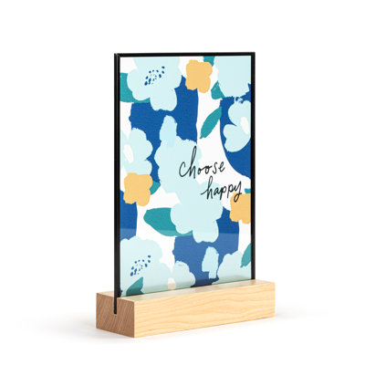 Choose Happy Large Suncatcher - 5X7in