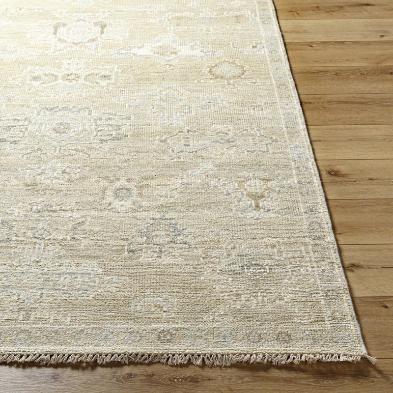 Rectangle Antalya Wool Area Rug, Rectangle 6' x 9'