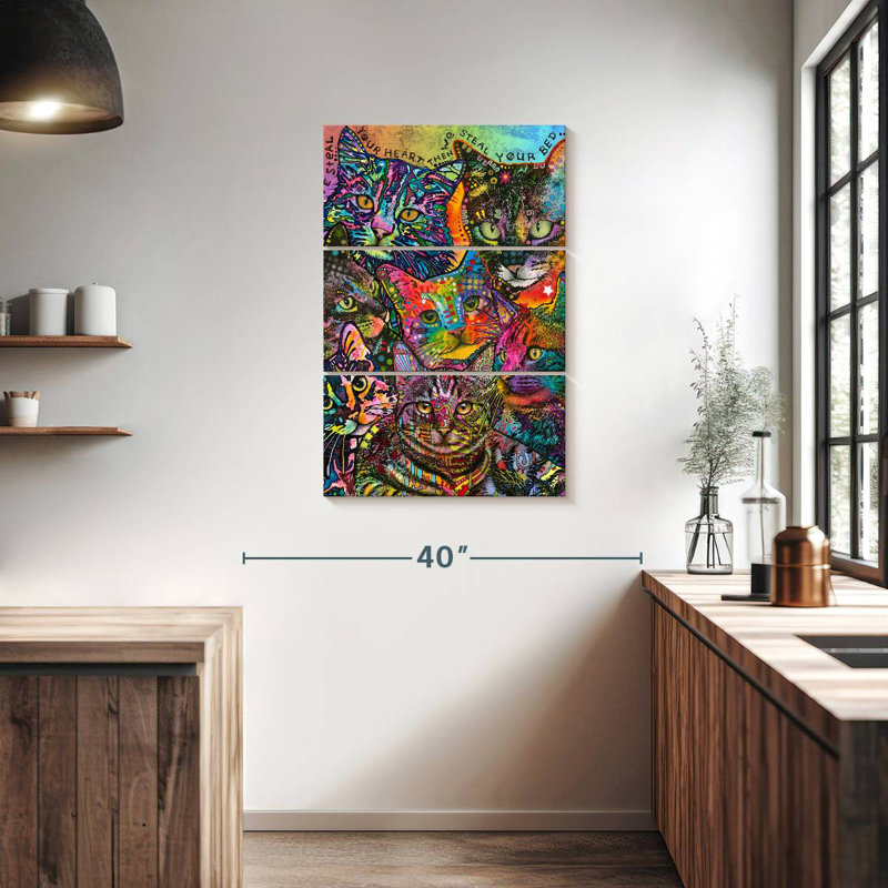 Brampt Bed Cats, 38" H x 24" W