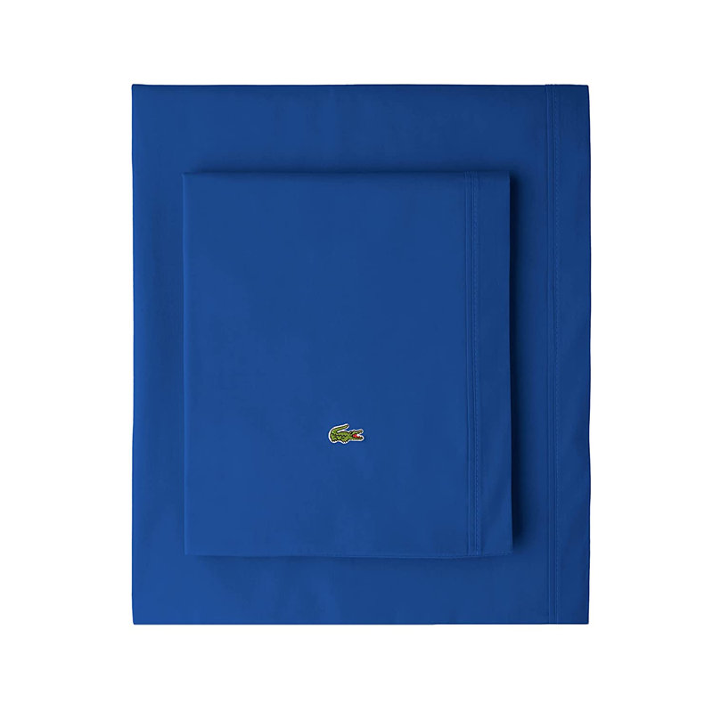 Ensemble de draps 100% coton 220 fils 220 fils, Brun, Ensemble de draps pour très grand lit + un drap-h