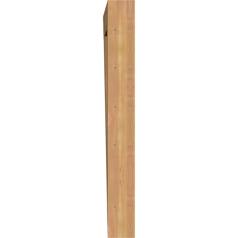 Support de style traditionnel olympique l 5 1/2 po x P 40 po x H 48 po, cèdre rouge de l'Ouest, Cèdre rouge