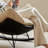 Ergonomically comfortable rocking chair