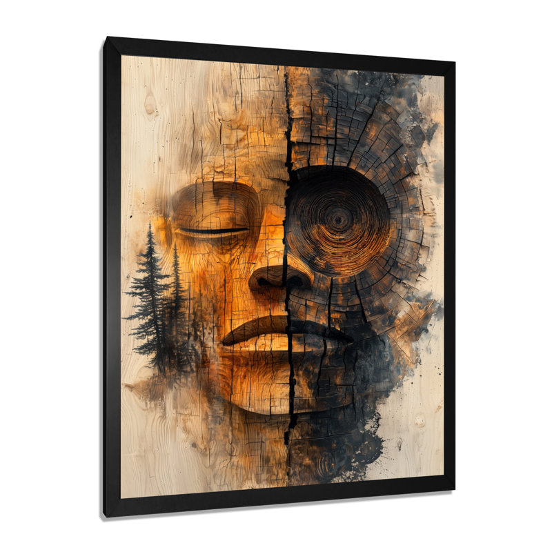 Keliah - People Wall Art, Noir, H 20 po x l 12 po, Reproduction encadrée d'une seule photo