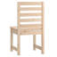 Ensemble de 2 chaises de jardin Vidaxl