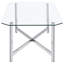 Table basse en verre chromé-130839123