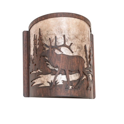 1 - Light Flush Mounted Sconce