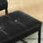 Buren Vegan Leather Armchair and Stool Set-90988297