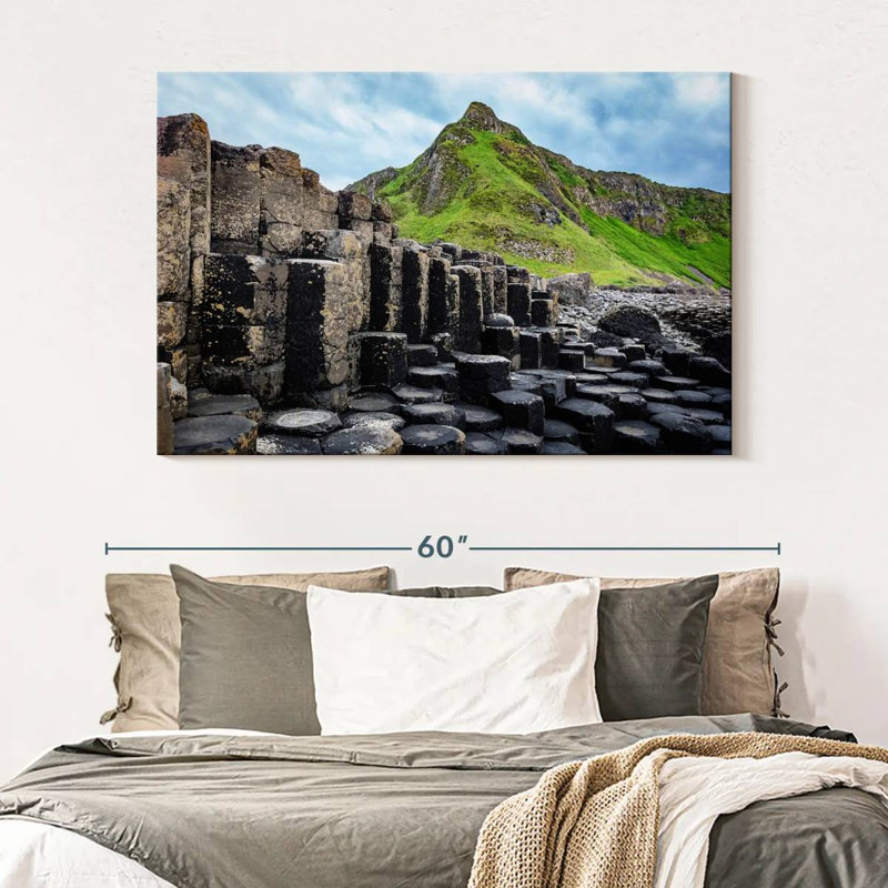 Rorry Giant's Causeway Basalt Columns, 34" H x 51" W