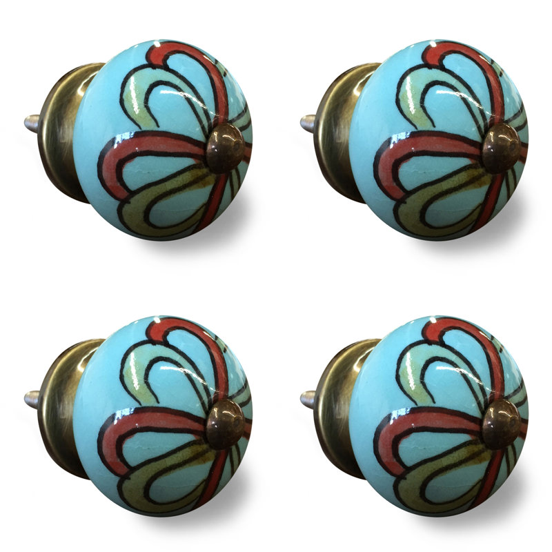 Handpainted Round Knob