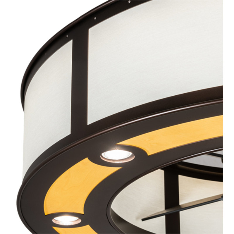 Smythe Craftsman Downrod Ceiling Fan