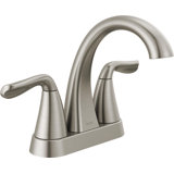 Arvo Centerset Bathroom Faucet with Drain Assembly, 2-handle Bathroom Sink Faucet
