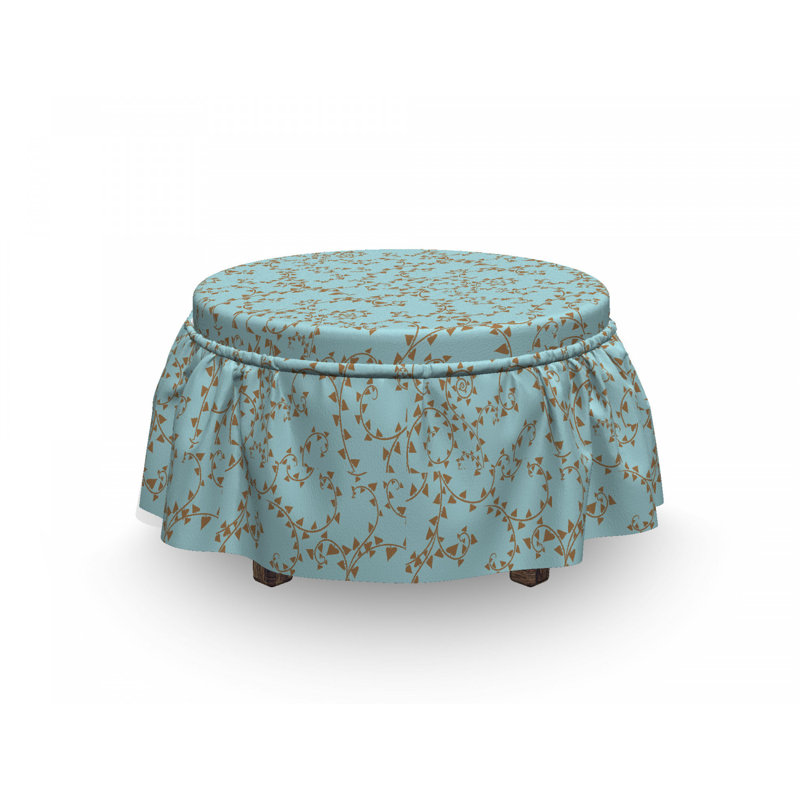 Housse pour repose-pieds branches de tourbillon