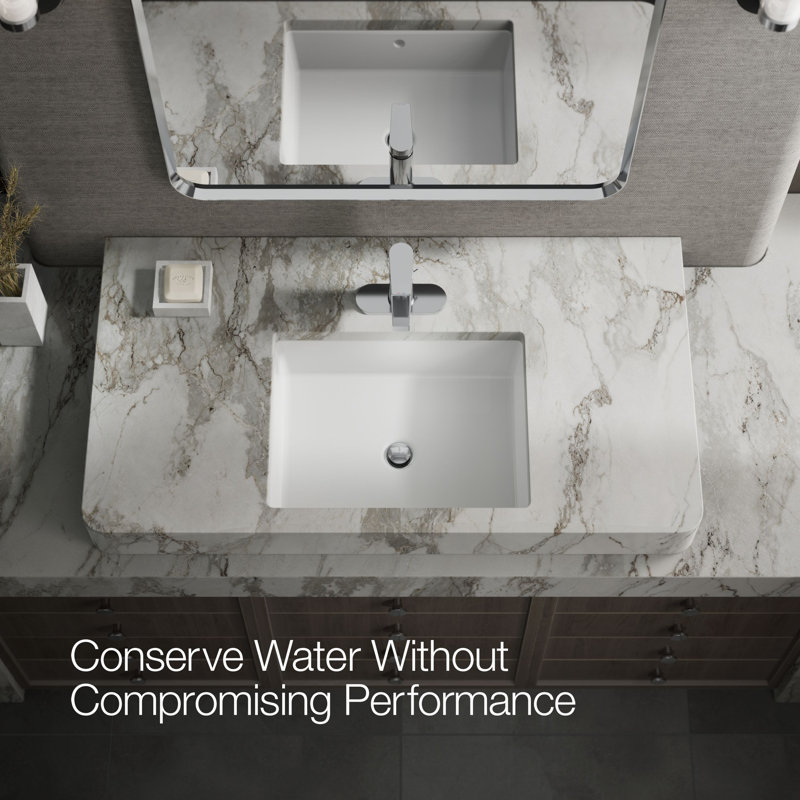 Taut Single-Control Lavatory Faucet with Escutcheon, Polished Chrome