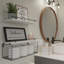 Tablettes flottantes murales avec enseigne murale-1673516284