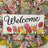Welcome Spring Tulips Wreath Handmade