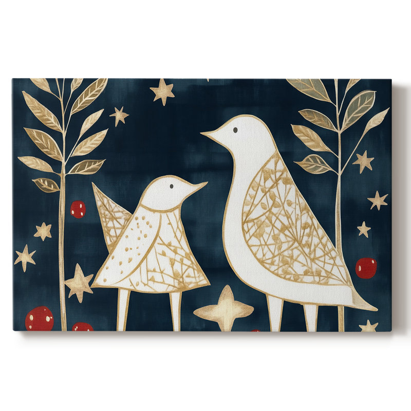 Art de vacances de Noël III - Toile tendue avec châssis-XXXVII, H 40 po x l 60 po