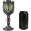Millwood Pines Alpha Grey Wolf Celtic Magic 7Oz Wine Calice, coupe à gobelet, Timber loups, loups-garous, ensemble de décoration de fête pour boire un verre