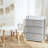 Nykeem Steel 22.8 " W 4 - Drawer Dresser