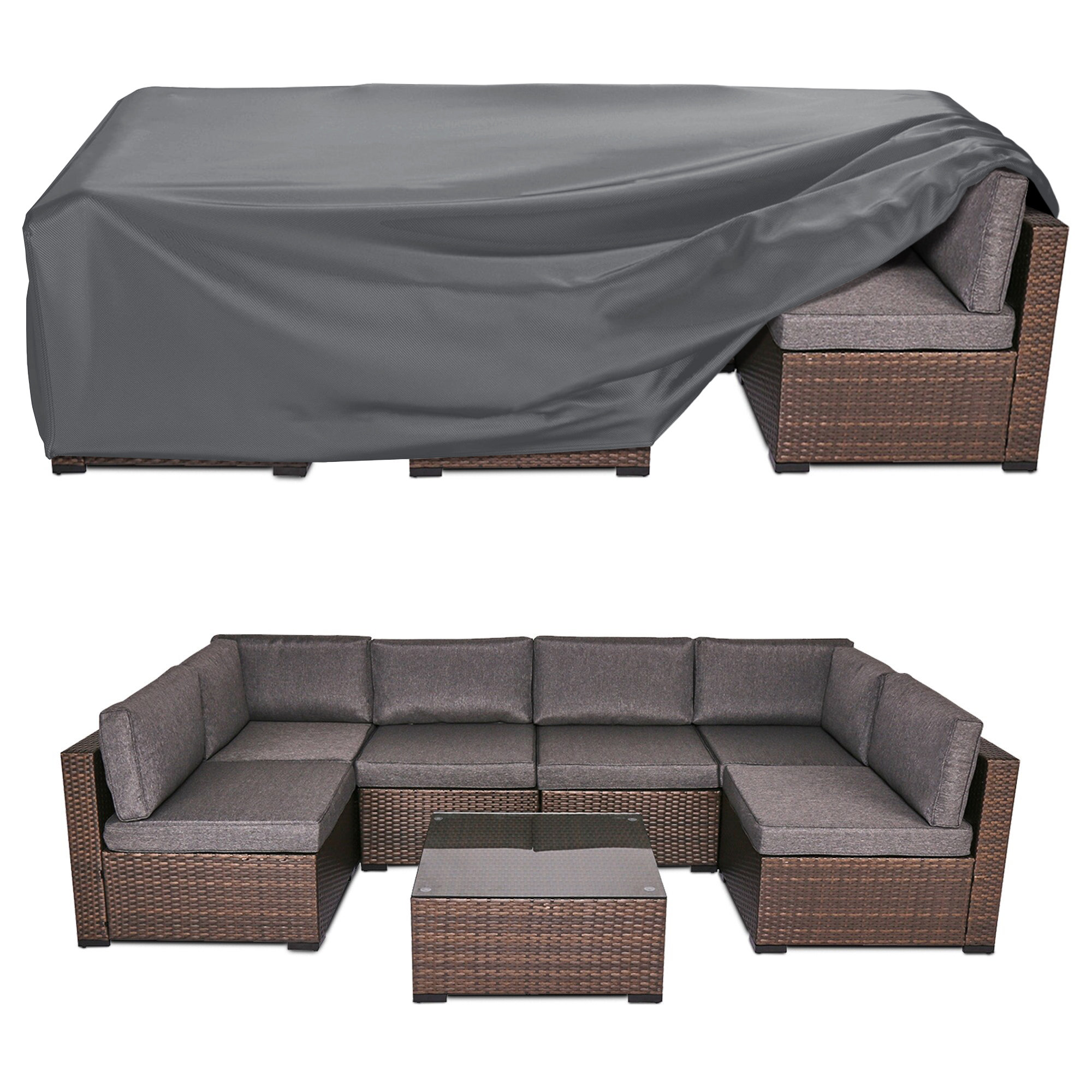 Arlmont & Co. Outdoor Patio Sofa Cover | Wayfair