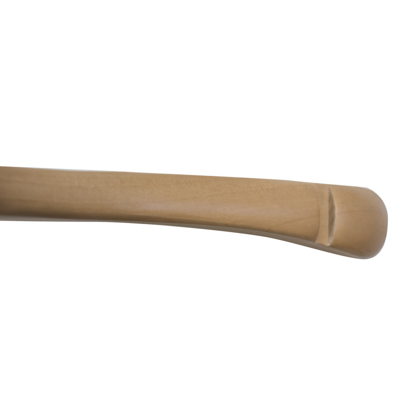 Wood Standard Hanger for Suit/Coat, Natural Low Gloss